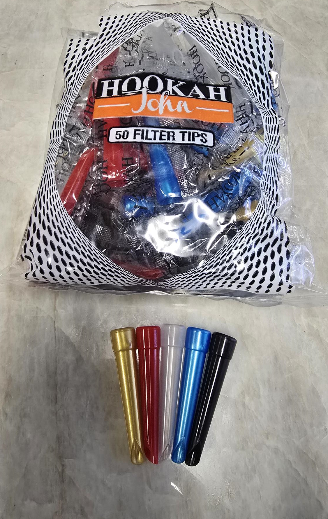 HookahJohn High Flow Jumbo Mouth Tips FULL CASE!