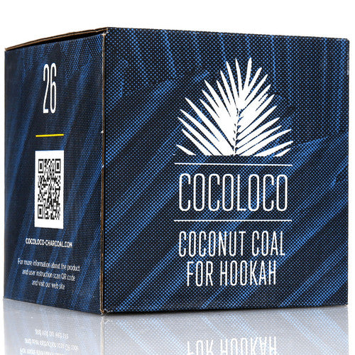 Cocoloco Coconut Hookah Coals 26 mm