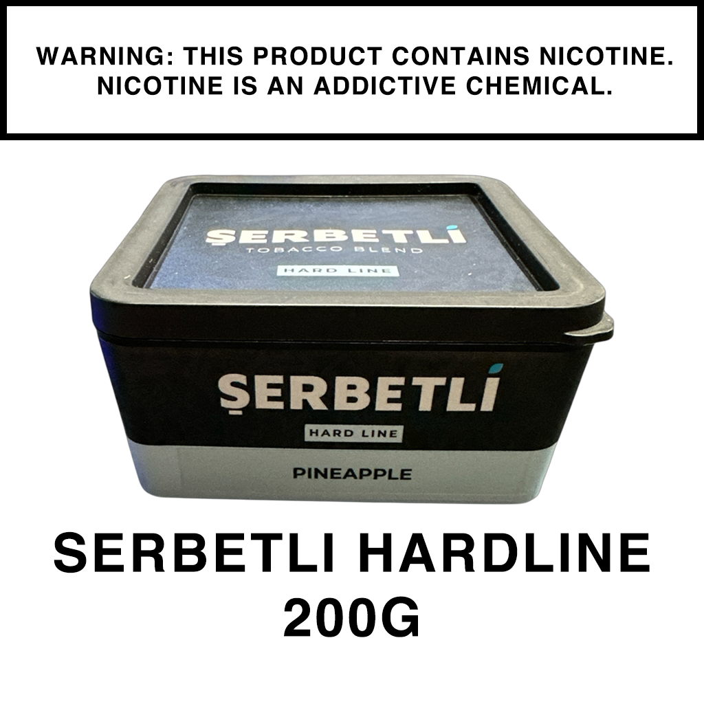 Serbetli Hardline Shisha - 200g DARK – HookahJohn.com