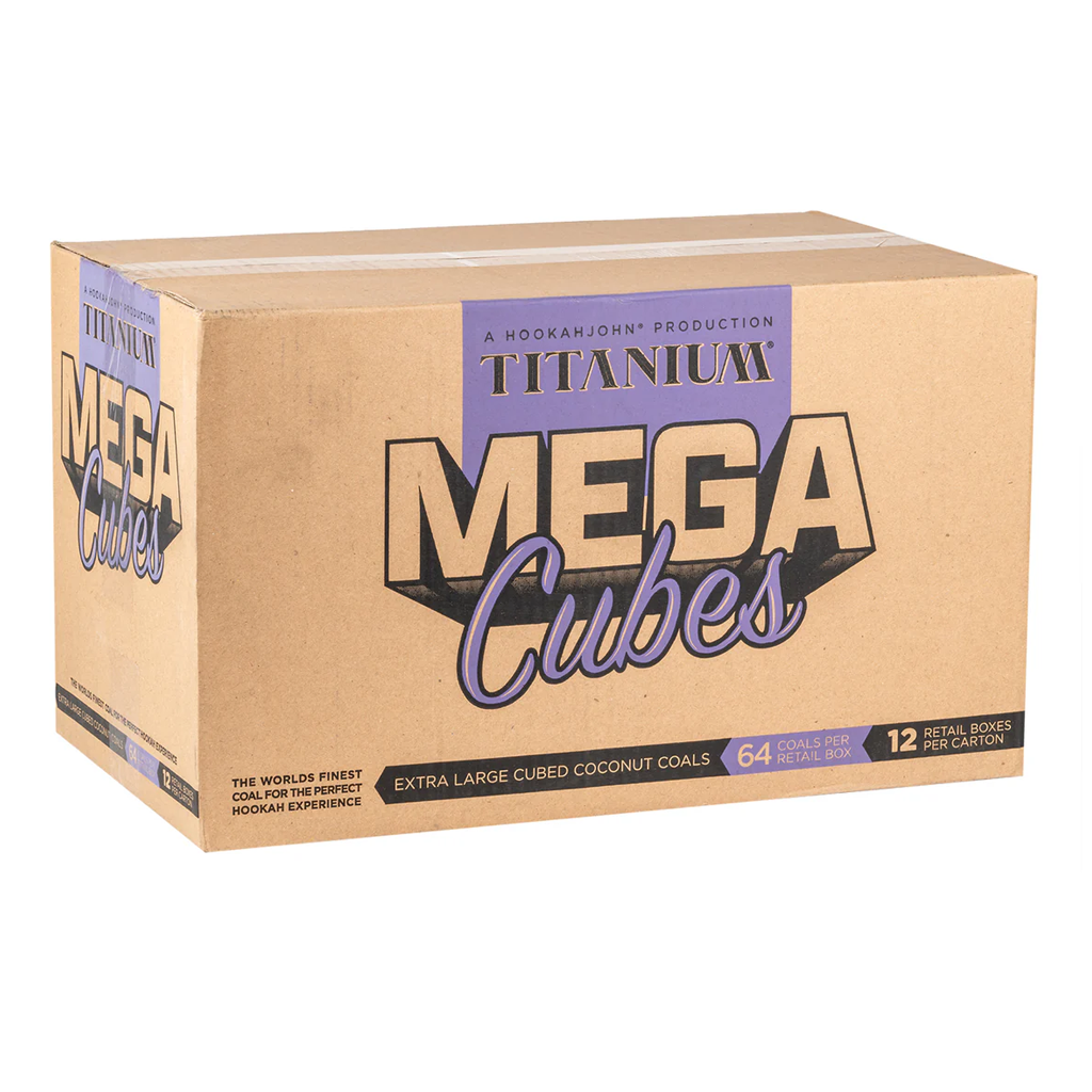 Titanium Cubes - Coconut Coals In Canada - Shisha World Canada - Foto 4