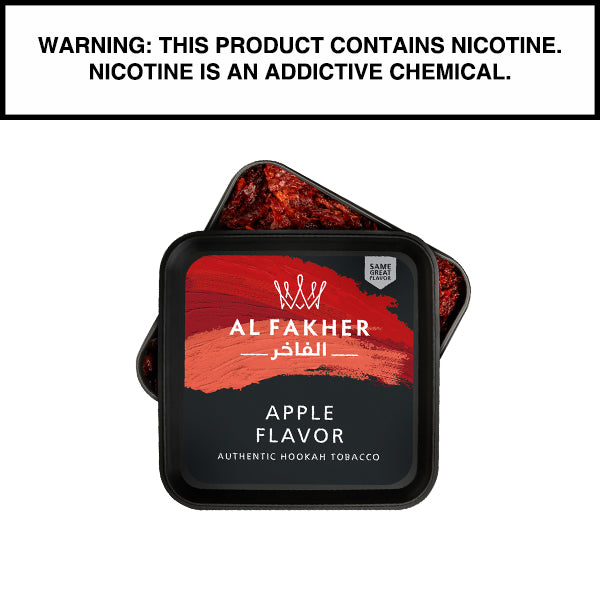 250 Gram Al Fakher Shisha Apple Flavor Hookah Tobacco