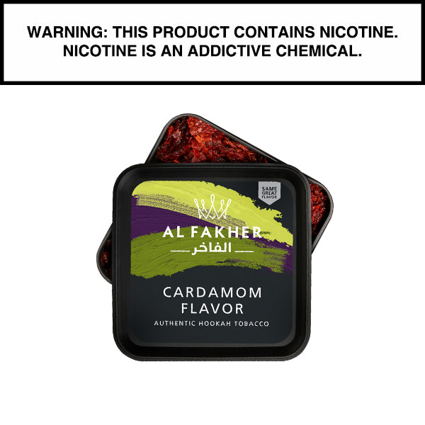 250 Gram Al Fakher Shisha Cardamom Flavor Hookah Tobacco