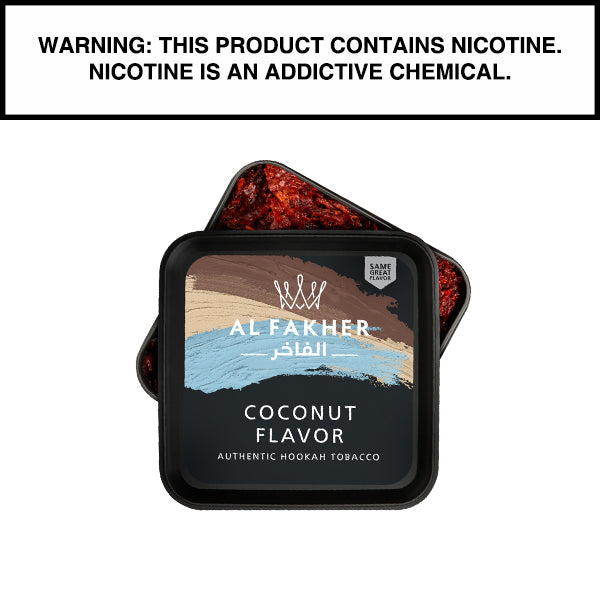 250 Gram Al Fakher Shisha Coconut Flavor Hookah Tobacco
