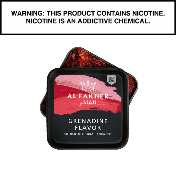 250 Gram Al Fakher Shisha Grenadine Flavor Hookah Tobacco
