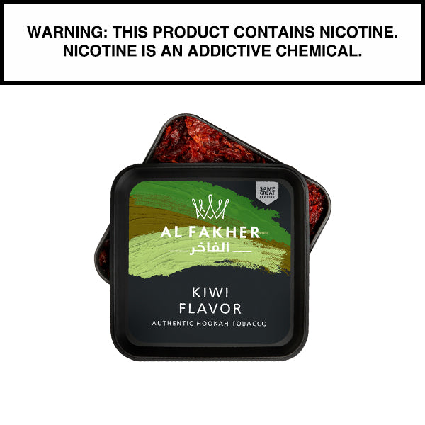 250 Gram Al Fakher Shisha Kiwi Flavor Hookah Tobacco