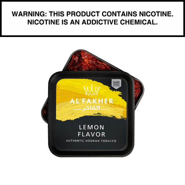 250 Gram Al Fakher Shisha Lemon Flavor Hookah Tobacco
