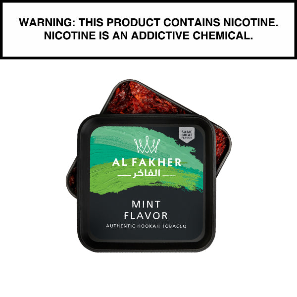 250 Gram Al Fakher Shisha Mint Flavor Hookah Tobacco