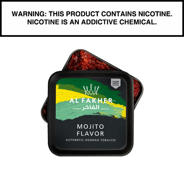 250 Gram Al Fakher Shisha Mojito Flavor Hookah Tobacco