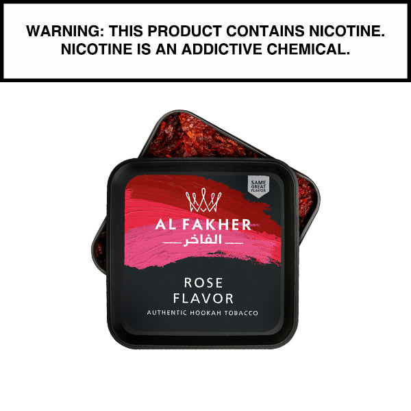 250 Gram Al Fakher Shisha Rose Flavor Hookah Tobacco
