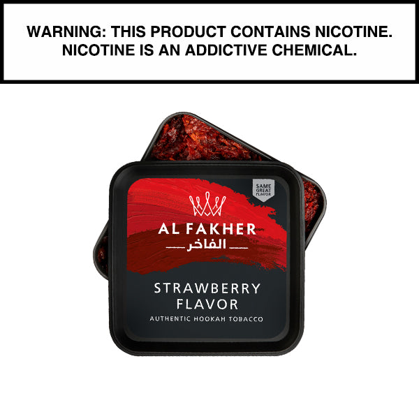 250 Gram Al Fakher Shisha Strawberry Flavor Hookah Tobacco