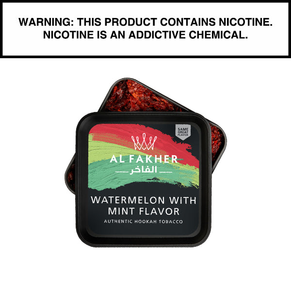 250 Gram Al Fakher Shisha Watermelon with Mint Flavor Hookah Tobacco