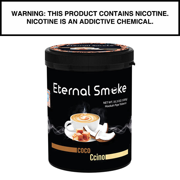 1,000 Gram Eternal Smoke Shisha Coco Ccino Flavor Hookah Tobacco