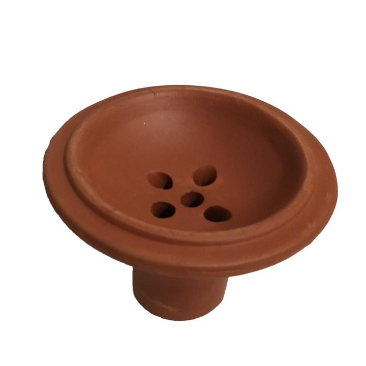 Italian Clay Hookah Bowl FLAT and SHALLOW