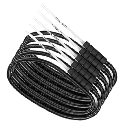 5 pack HookahJohn Disposable Hookah Hoses DUBAI Glass version