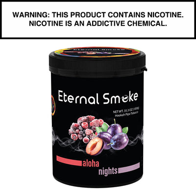 1,000 Gram Eternal Smoke Shisha Aloha Nights Flavor Hookah Tobacco