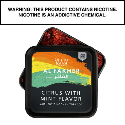 1000 Gram Al Fakher Kilo Shisha Citrus with Mint Flavor Hookah Tobacco