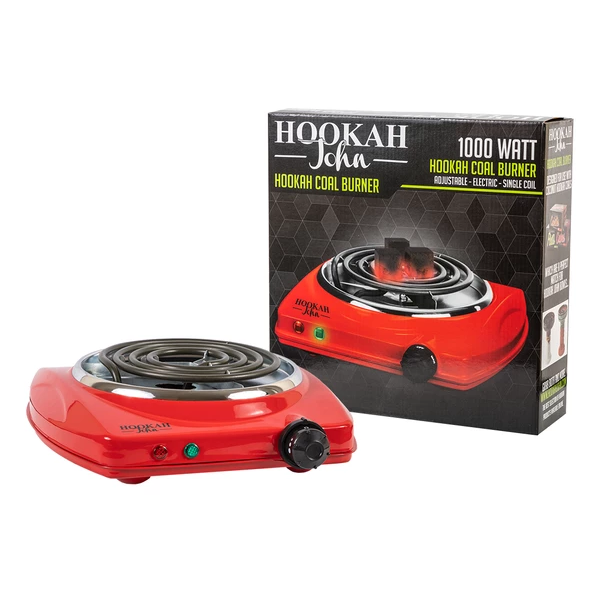 HookahJohn Premium Hookah Coal Coil Burner Stove