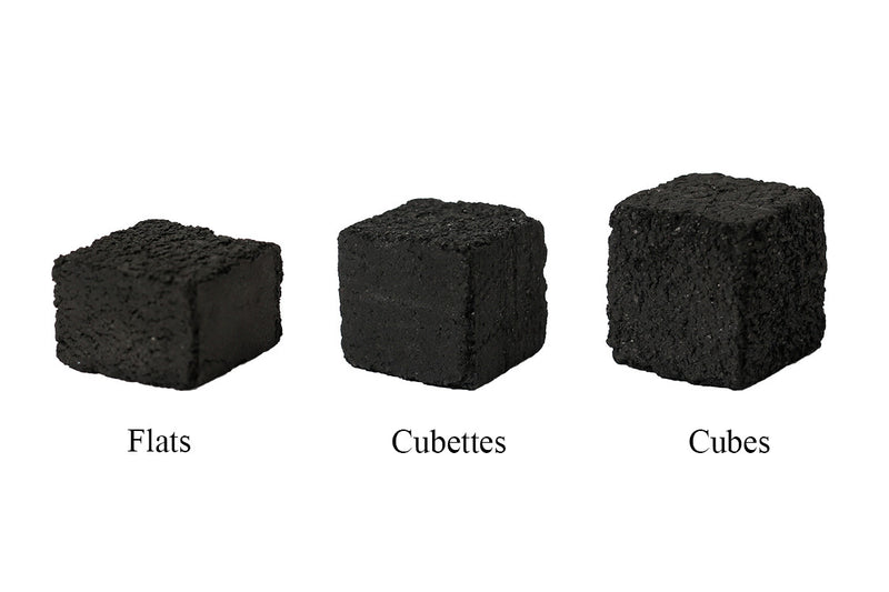 Titanium Cubettes Natural Hookah Coals - Cubettes - 120ct