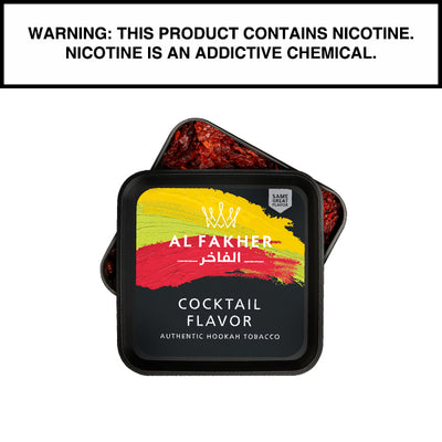 250 Gram Al Fakher Shisha Coctail (mixed fruit) Flavor Hookah Tobacco