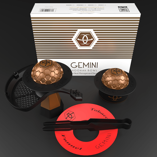 Gemini Hookah Bowl Extended Package