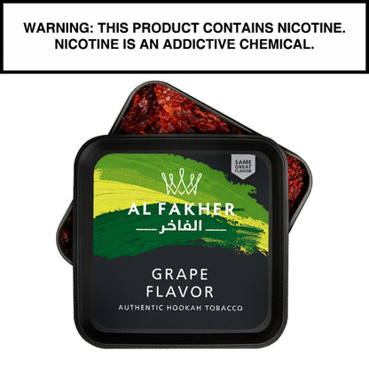 1000 Gram Al Fakher Kilo Shisha Grape Flavor Hookah Tobacco