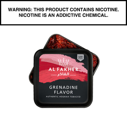 250 Gram Al Fakher Shisha Grenadine Flavor Hookah Tobacco