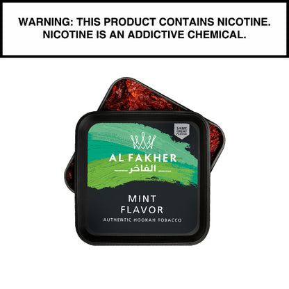 250 Gram Al Fakher Shisha Mint Flavor Hookah Tobacco
