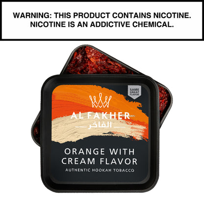 1000 Gram Al Fakher Kilo Shisha Orange with Cream Flavor Hookah Tobacco