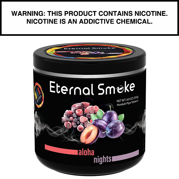 250 Gram Eternal Smoke Shisha Aloha Nights Flavor Hookah Tobacco