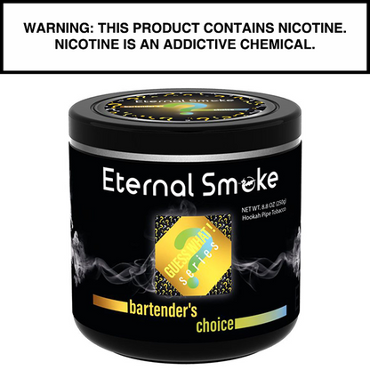 250 Gram Eternal Smoke Shisha Bartenders Choice Flavor Hookah Tobacco
