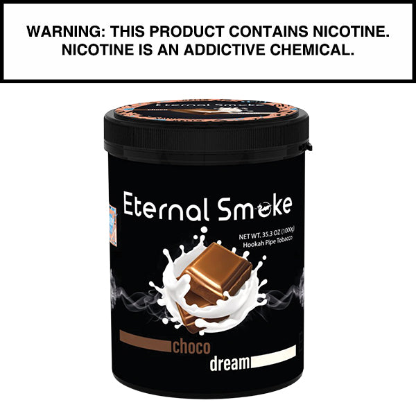1,000 Gram Eternal Smoke Shisha Choco Dream Flavor Hookah Tobacco