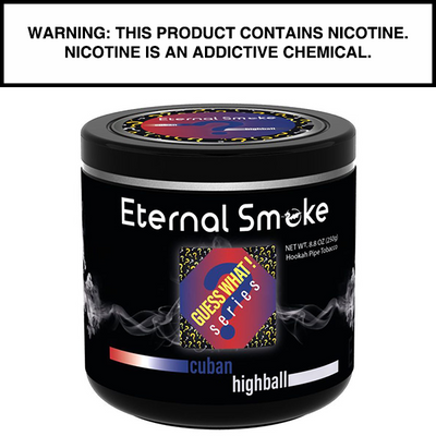 250 Gram Eternal Smoke Shisha Cuban Highball Flavor Hookah Tobacco