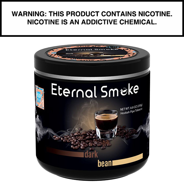 250 Gram Eternal Smoke Shisha Dark Bean Flavor Hookah Tobacco