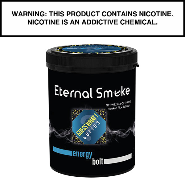 1,000 Gram Eternal Smoke Shisha Energy Bolt Flavor Hookah Tobacco