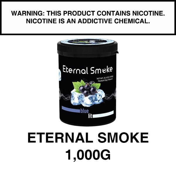 1,000 Gram Eternal Smoke Shisha Hookah Tobacco