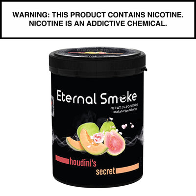 1,000 Gram Eternal Smoke Shisha Houdinis Secret Flavor Hookah Tobacco
