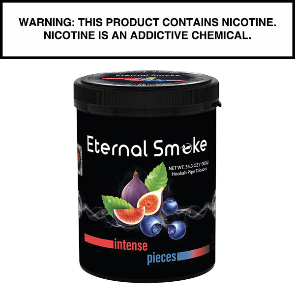 1,000 Gram Eternal Smoke Shisha Intense Pieces Flavor Hookah Tobacco