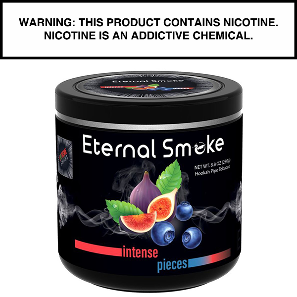 250 Gram Eternal Smoke Shisha Intense Pieces Flavor Hookah Tobacco